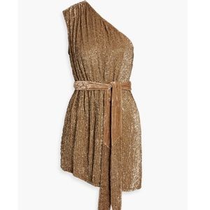 Retrofete Ella Dress in Bronze
